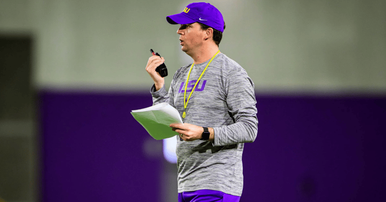 LSU OC Joe Sloan (Photo: LSU Football)